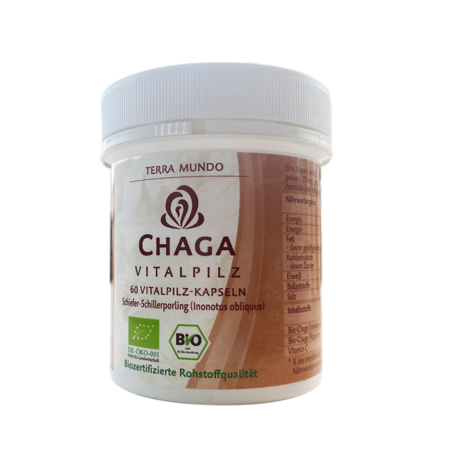 Chaga Vitalpilzkapseln